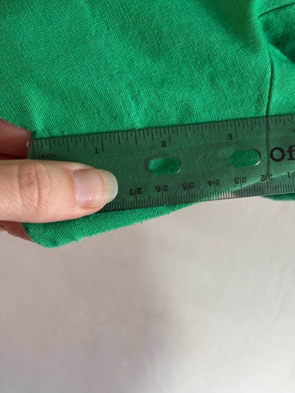 J. Crew Green Linen Blend Scalloped Hem Shorts Women's Size 10 Casual Wear - Picture 12 of 15